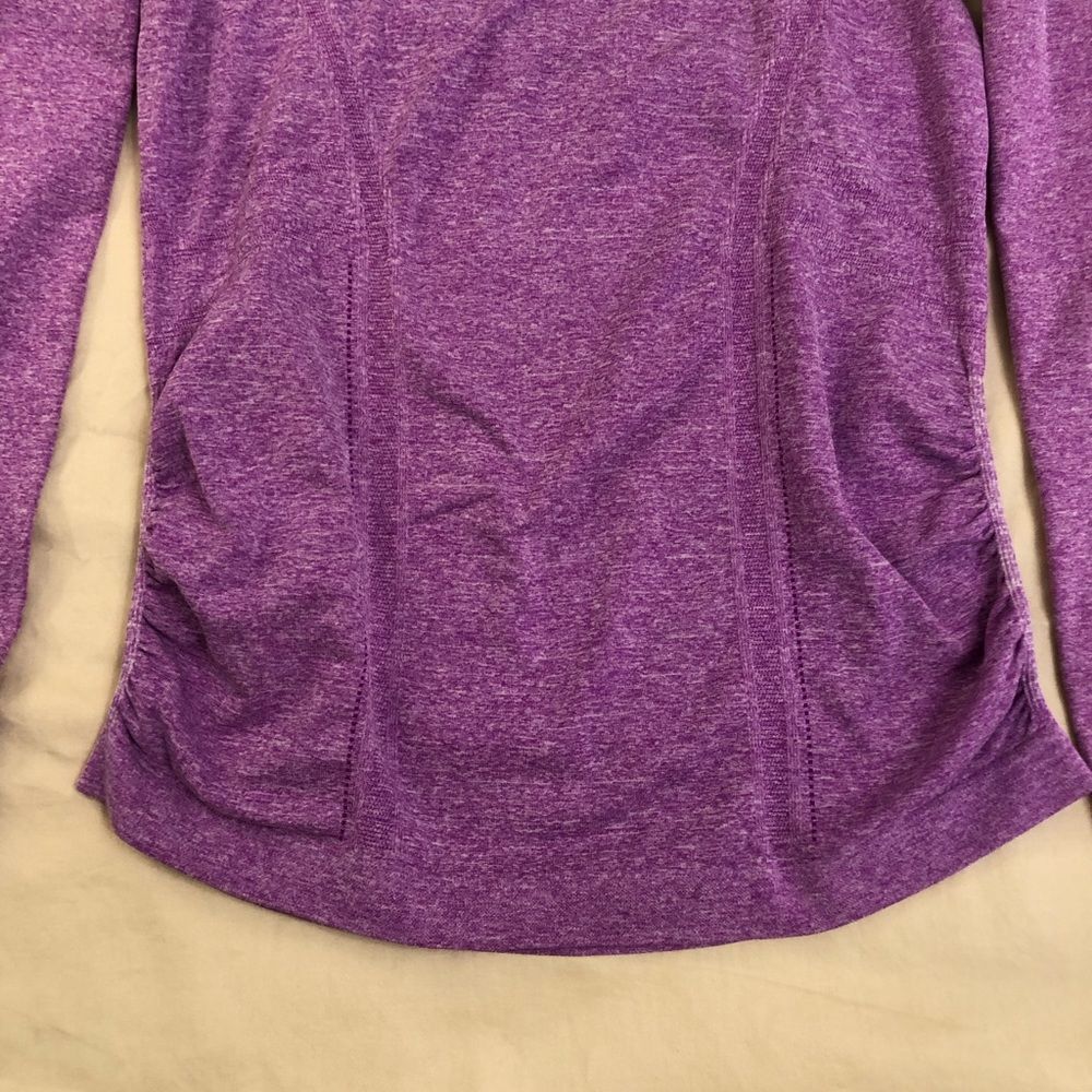 Athleta active top long sleeve size xtra small purple color - Picture 6 of 6
